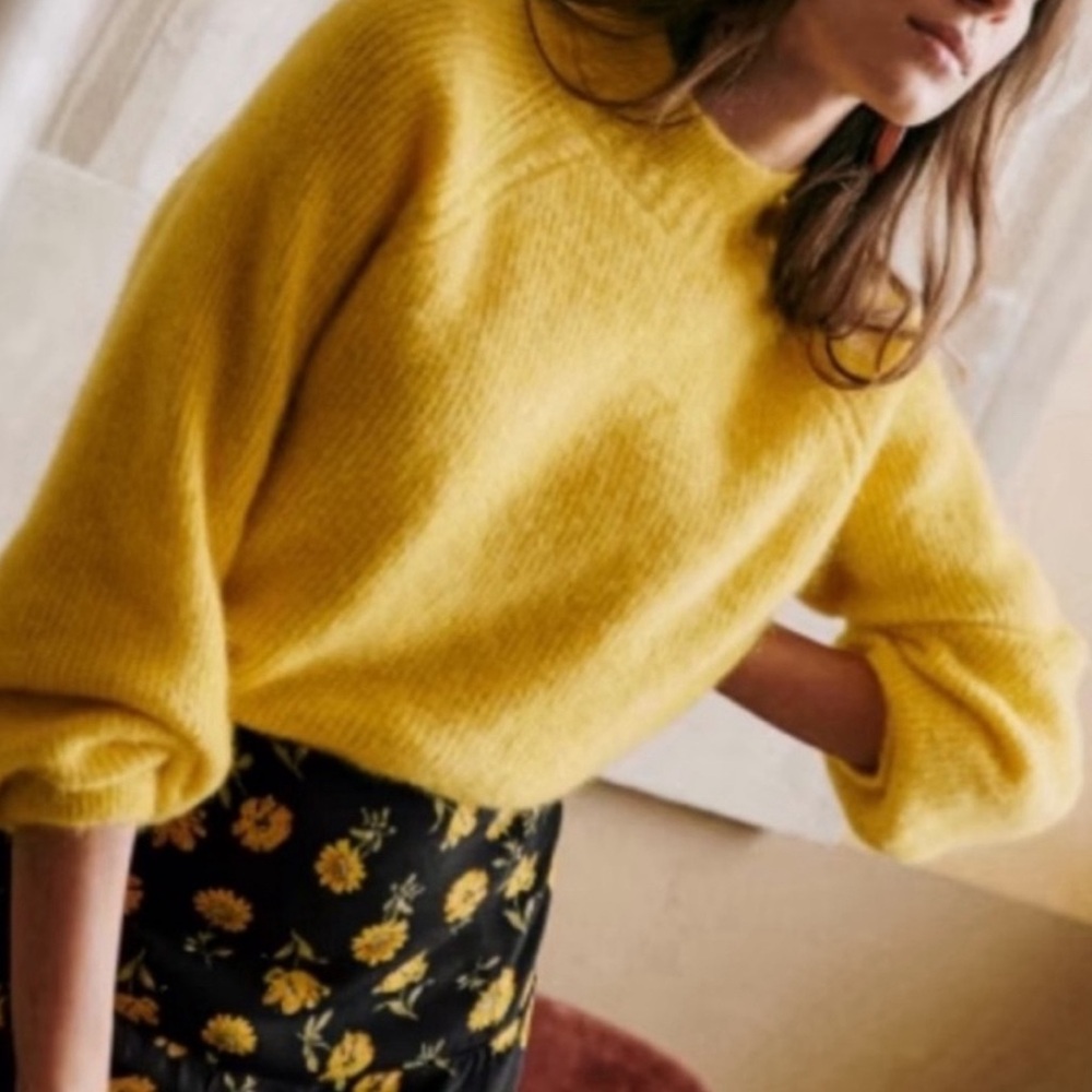 Sezane Otis Jumper in Yellow 💛